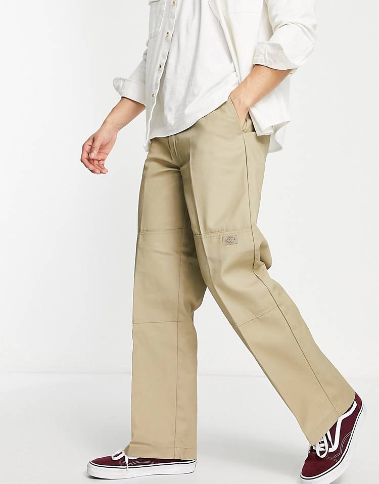 Dickies Double Knee pants in beige